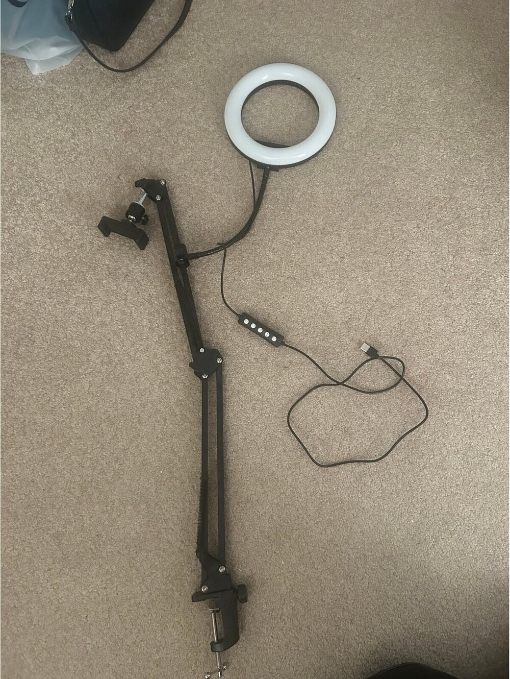 MagLoop 8" RGB Ring Light with Adjustable Arm